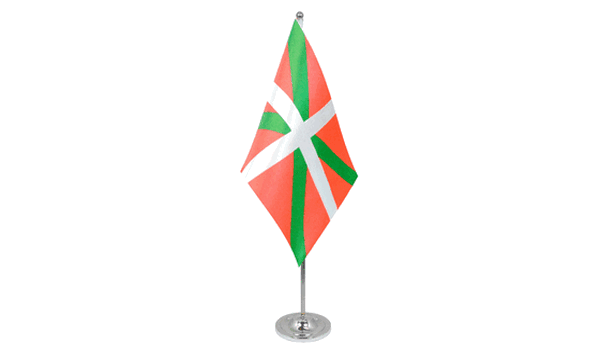 Basque Satin Table Flag